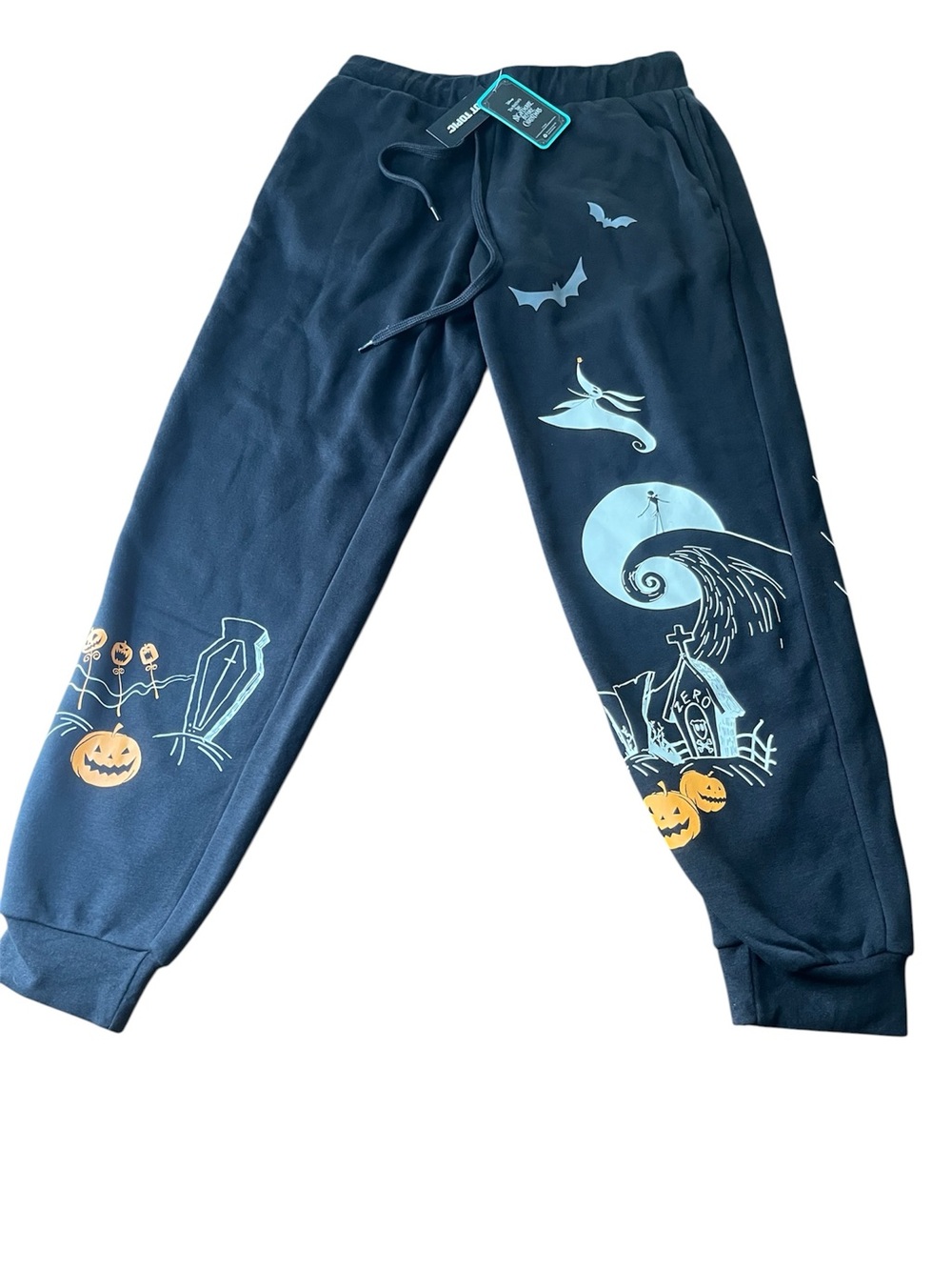 NWT Disney Nightmare Before Christmas Graphic Joggers M